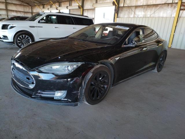 Tesla model s 2013 чёрная