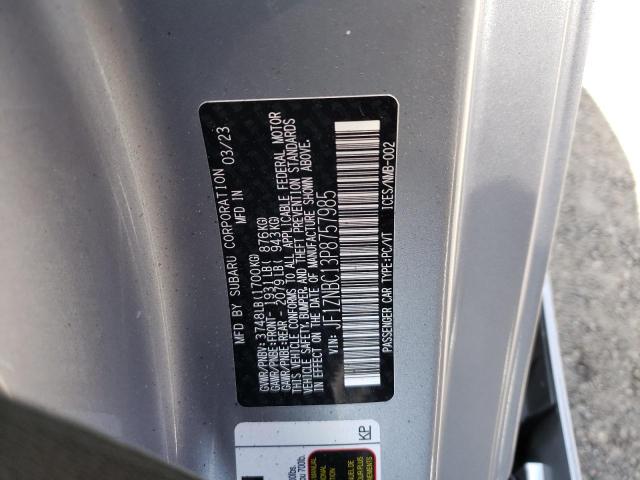 2023 TOYOTA GR 86 JF1ZNBC13P8757985