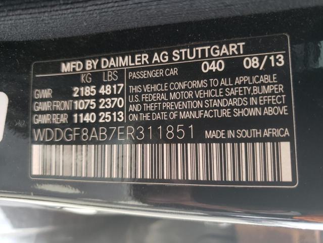 WDDGF8AB7ER311851 Mercedes-Benz C 300 4matic