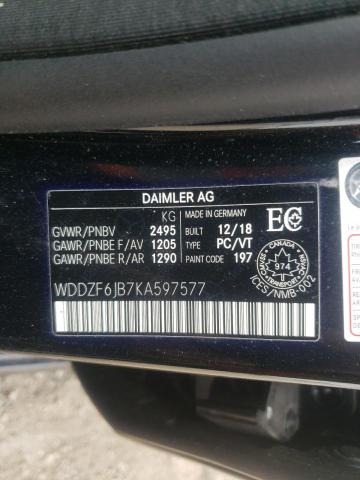 2019 MERCEDES-BENZ E 450 4MAT - WDDZF6JB7KA597577