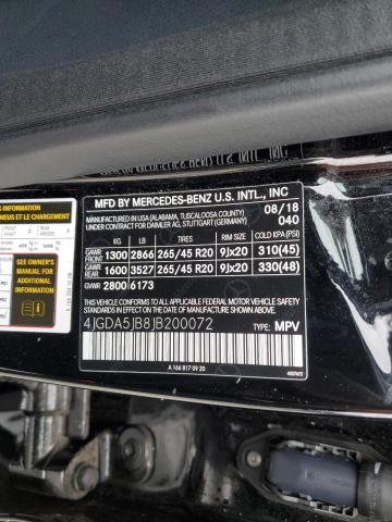 4JGDA5JB8JB200072 Mercedes-Benz GLE 350