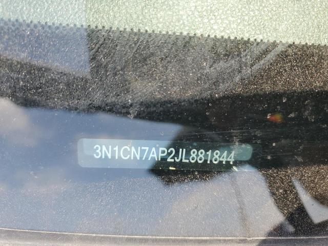 3N1CN7AP2JL881844 Nissan VERSA S