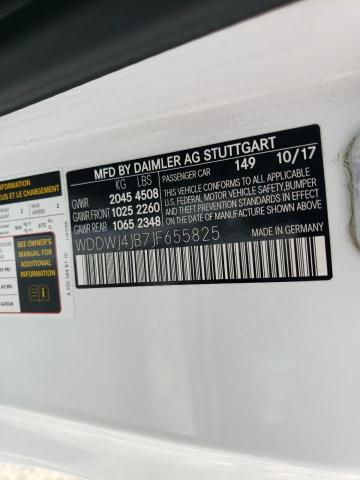 WDDWJ4JB7JF655825 Mercedes-Benz C 300