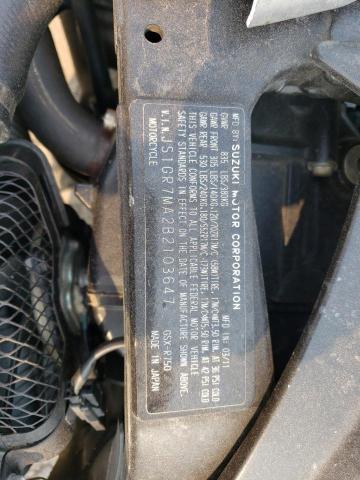 2011 SUZUKI GSX750 - JS1GR7MA2B2103647