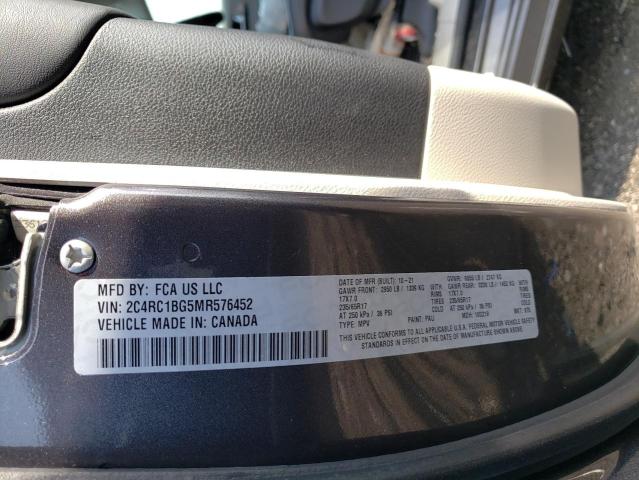 2C4RC1BG5MR576452 2021 CHRYSLER PACIFICA - Image 13