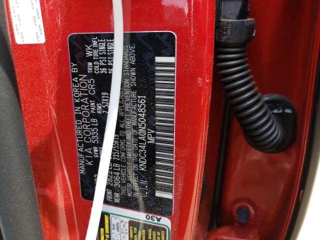 2022 KIA EV6 LIGHT KNDC34LA0N5048561