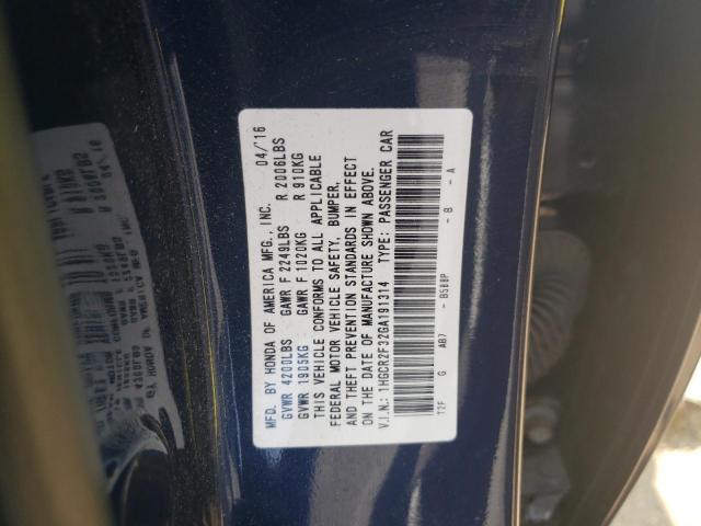 1HGCR2F32GA191314 Honda ACCORD LX