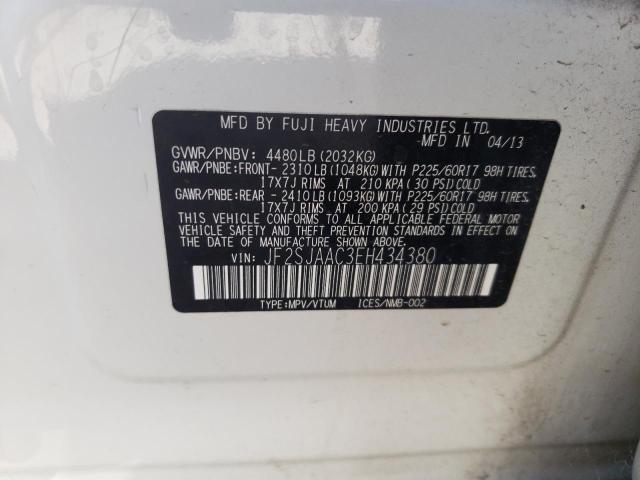 JF2SJAAC3EH434380 Subaru Forester 2.5i