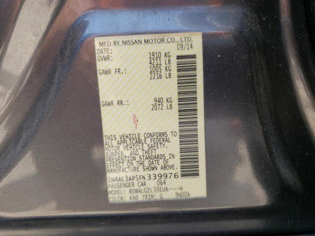 1N4AL3AP5FN339976 Nissan ALTIMA 2.5
