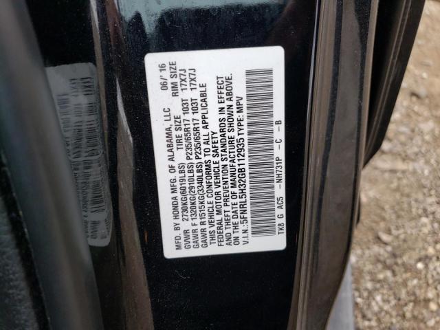 2016 HONDA ODYSSEY SE - 5FNRL5H32GB112935