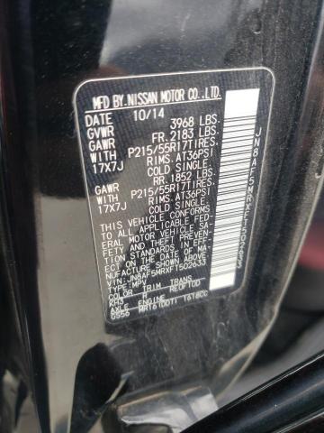 2015 NISSAN JUKE S - JN8AF5MRXFT502633