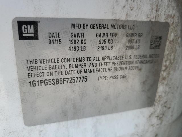 2015 CHEVROLET CRUZE LTZ - 1G1PG5SB6F7257775