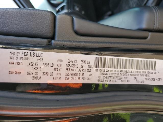 1C4RJFBG3KC758224 Jeep Grand Cherokee Limited