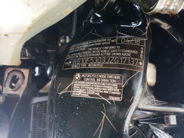 2018 BMW K1600 B - WB10F5303JZG17137