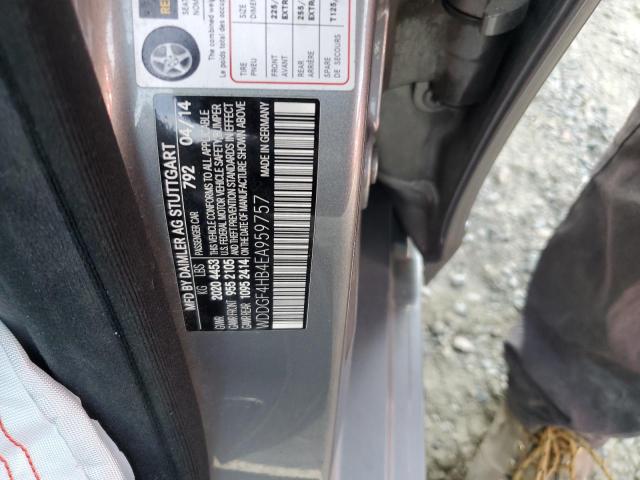 WDDGF4HB4EA959757 Mercedes-Benz C 250