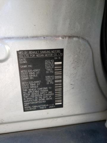 KNMAT2MV3FP551763 Nissan ROGUE S