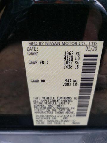 1N4BL4BV9LC224957 Nissan ALTIMA S