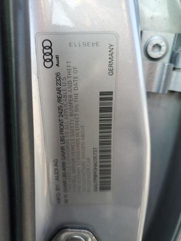 2017 AUDI A3 E-TRON - WAUTPBFF0HA035737