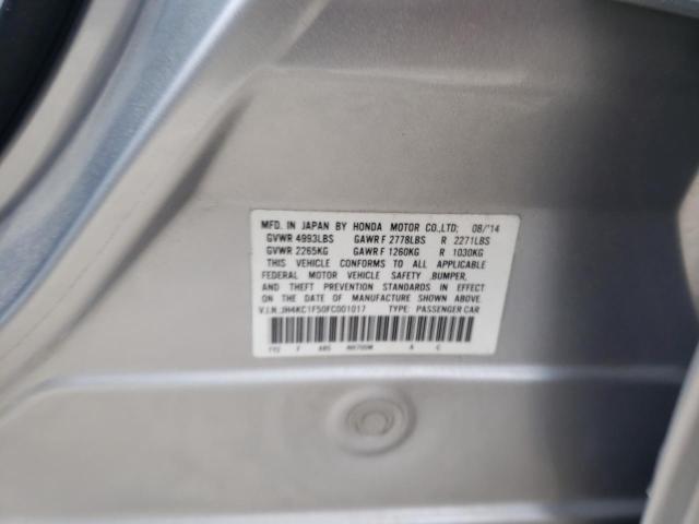 2015 ACURA RLX TECH - JH4KC1F50FC001017
