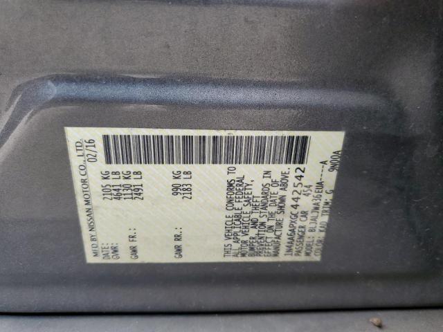 2016 NISSAN MAXIMA 3.5 - 1N4AA6APXGC442542