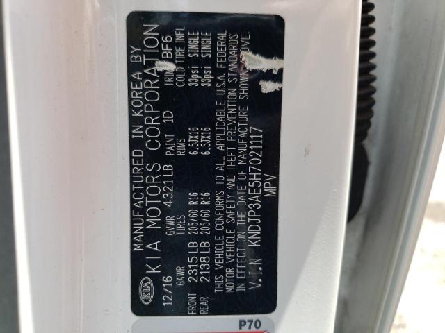 2017 KIA SOUL EV - KNDJP3AE5H7021117