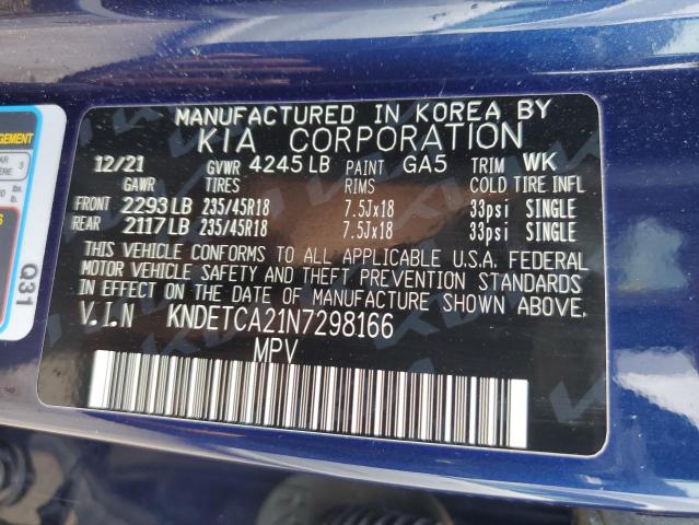 KNDETCA21N7298166 KIA Seltos Sx