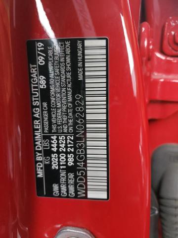 WDD5J4GB3LN062829 Mercedes-Benz CLA 250