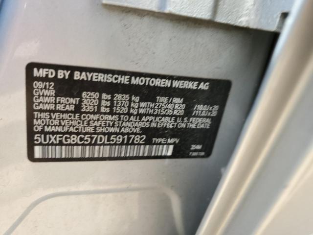 VIN 5UXFG8C57DL591782 2013 BMW X6, Xdrive50I no.13