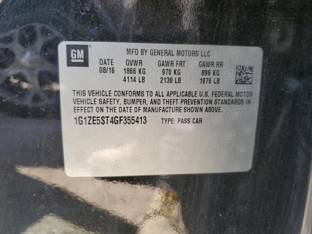 2016 CHEVROLET MALIBU LT1 - 1G1ZE5ST4GF355413