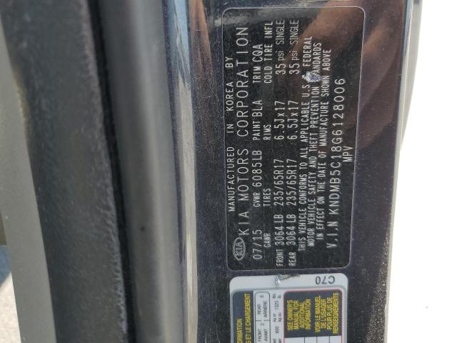 2016 Kia Sedona Lx VIN: KNDMB5C18G6128006 Lot: 54657123