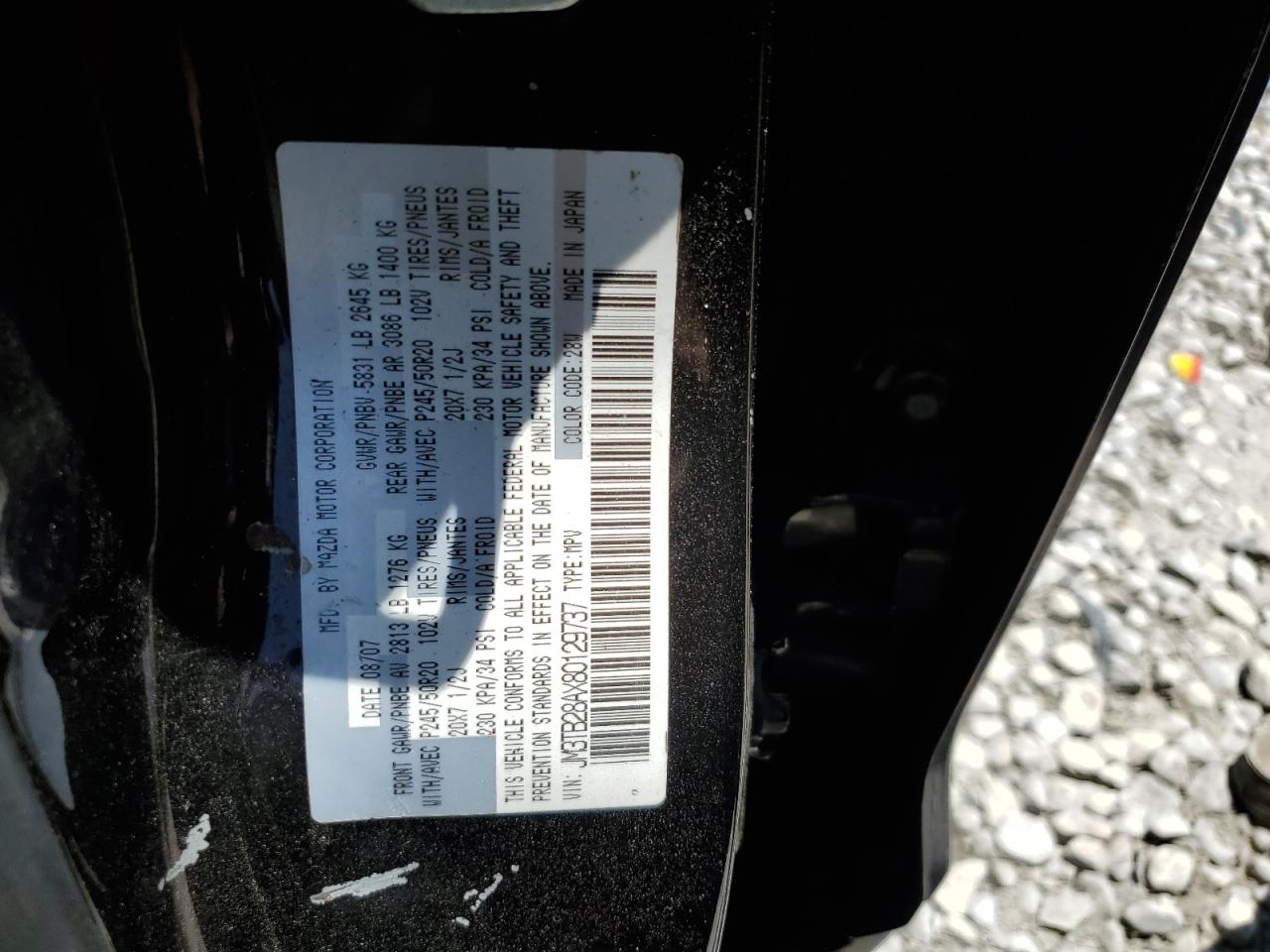 JM3TB28AX80129737 2008 Mazda Cx-9