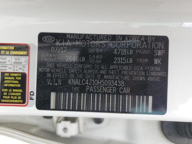 KNALC4J10H5093438 KIA Cadenza Premium