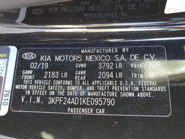 2019 KIA FORTE FE - 3KPF24AD1KE095790