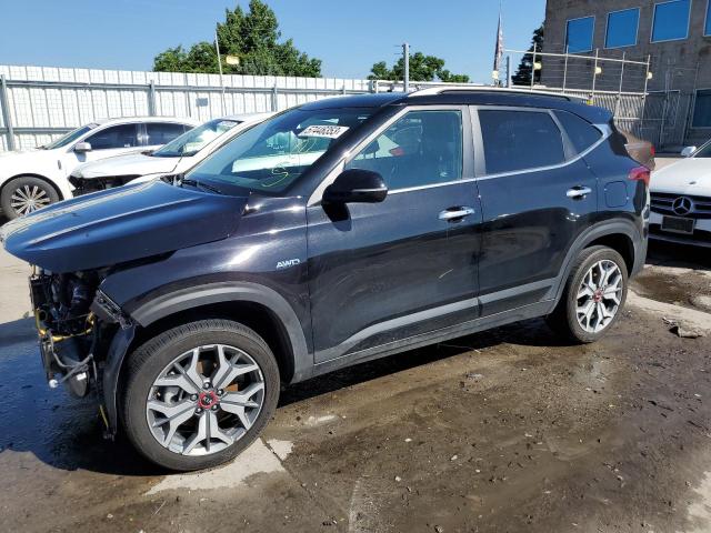 2021 Kia Seltos Sx VIN: KNDETCA27M7158282 Lot: 57446353