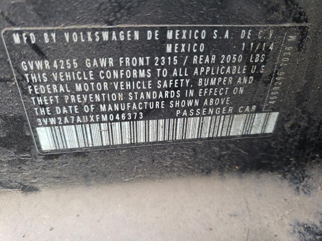 2015 VOLKSWAGEN GOLF TDI - 3VW2A7AUXFM046373