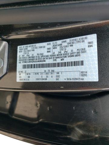 1FMCU9HD9JUA98206 Ford ESCAPE SEL
