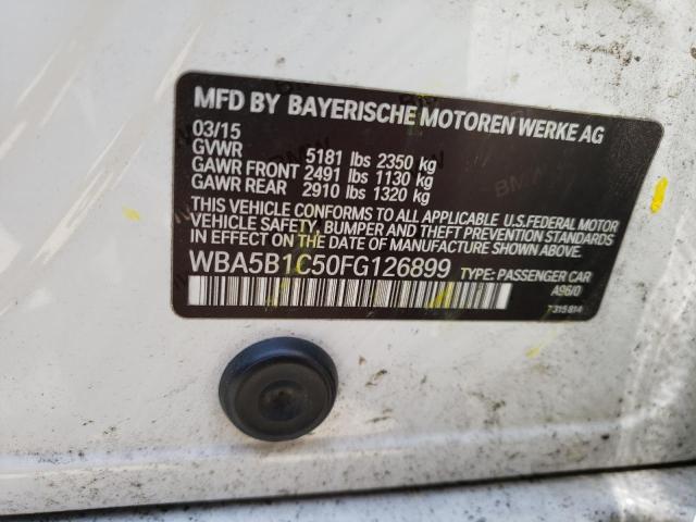 WBA5B1C50FG126899 BMW 535 I