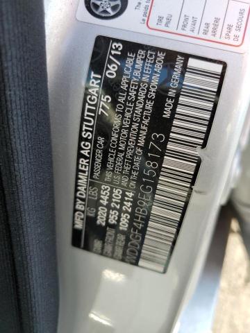 WDDGF4HB9EG158173 Mercedes-Benz C 250