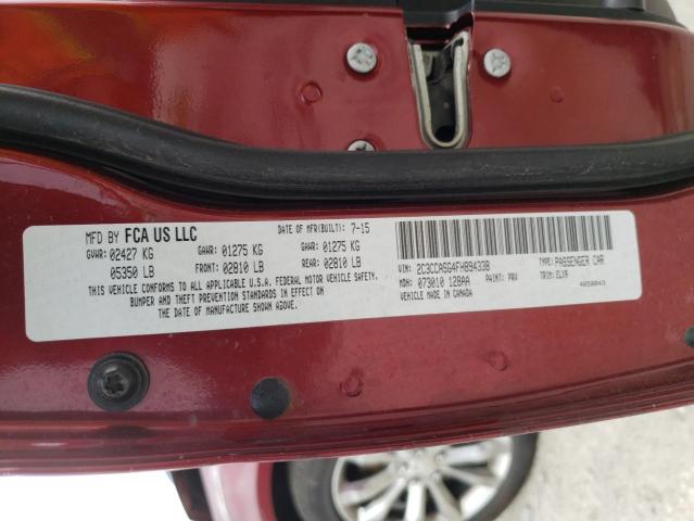 2015 CHRYSLER 300C PLATI - 2C3CCASG4FH894338