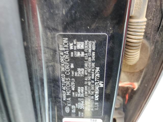 KNDJ63AU7L7726794 KIA Soul Gt Line
