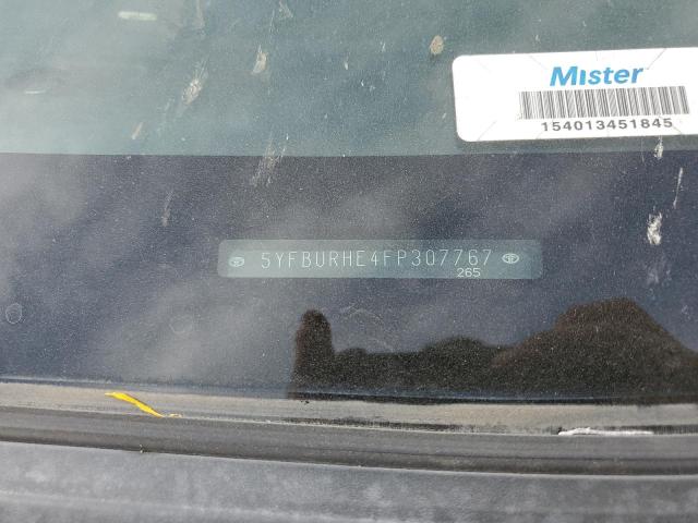 5YFBURHE4FP307767 Toyota COROLLA L