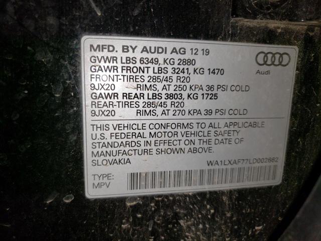 WA1LXAF77LD002662 2020 AUDI Q7, photo no. 14