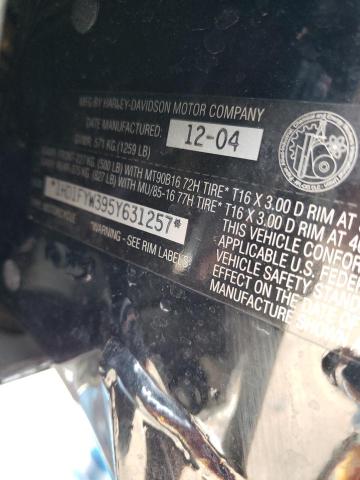 2005 HARLEY-DAVIDSON FLHRSI 1HD1FYW395Y631257