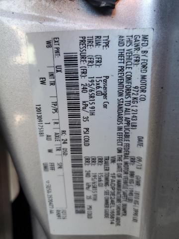 1FADP3E24EL165814 2014 Ford Focus S