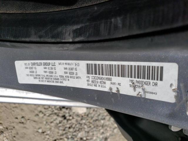 1C3CDZAG0EN109882 Dodge AVENGER SE