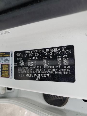 KNDPM3AC1L7787761 KIA Sportage Lx