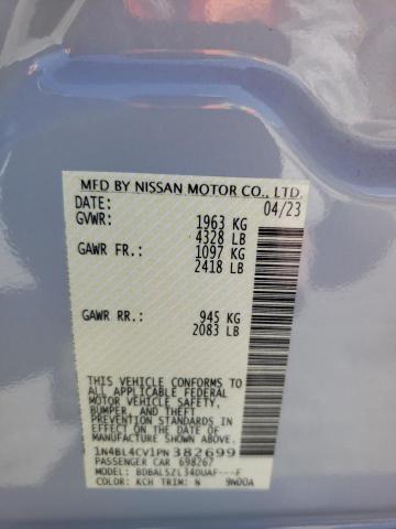 1N4BL4CV1PN382699 Nissan ALTIMA SR