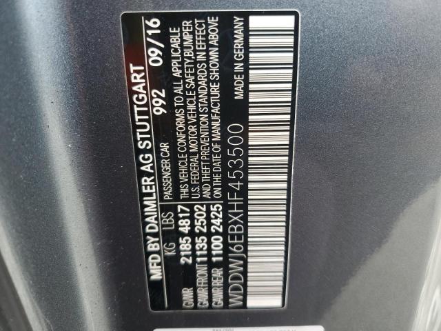 WDDWJ6EBXHF453500 Mercedes-Benz C 43 4matic Amg