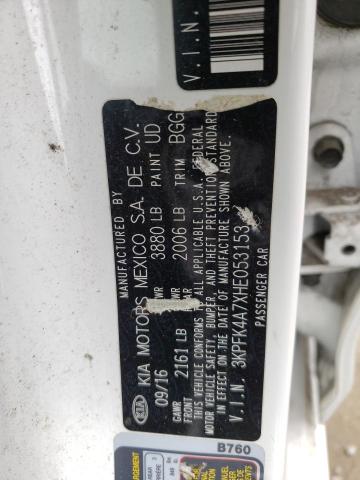 3KPFK4A7XHE053153 KIA FORTE LX