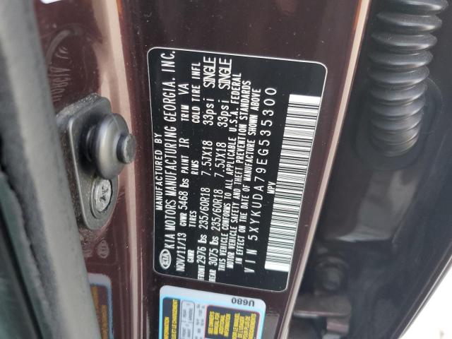 5XYKUDA79EG535300 KIA SORENTO EX